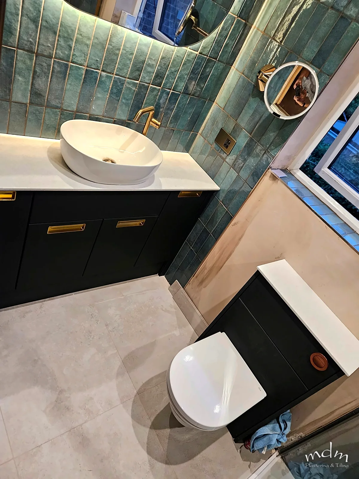 Bathrooms project by MDM Plastering & Tiling
